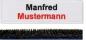 Preview: Namensschild mit Hakenband